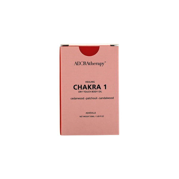 Chakra Dry Touch Healing Body Oil Number 1