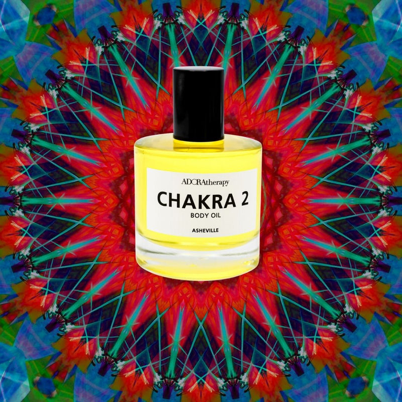 Chakra Dry Touch Healing Body Oil Number 2