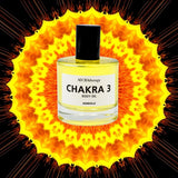 Chakra Dry Touch Healing Body Oil Number 3