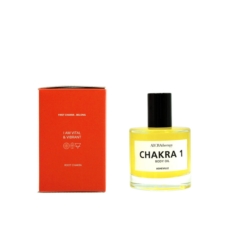 Chakra Dry Touch Healing Body Oil Number 1