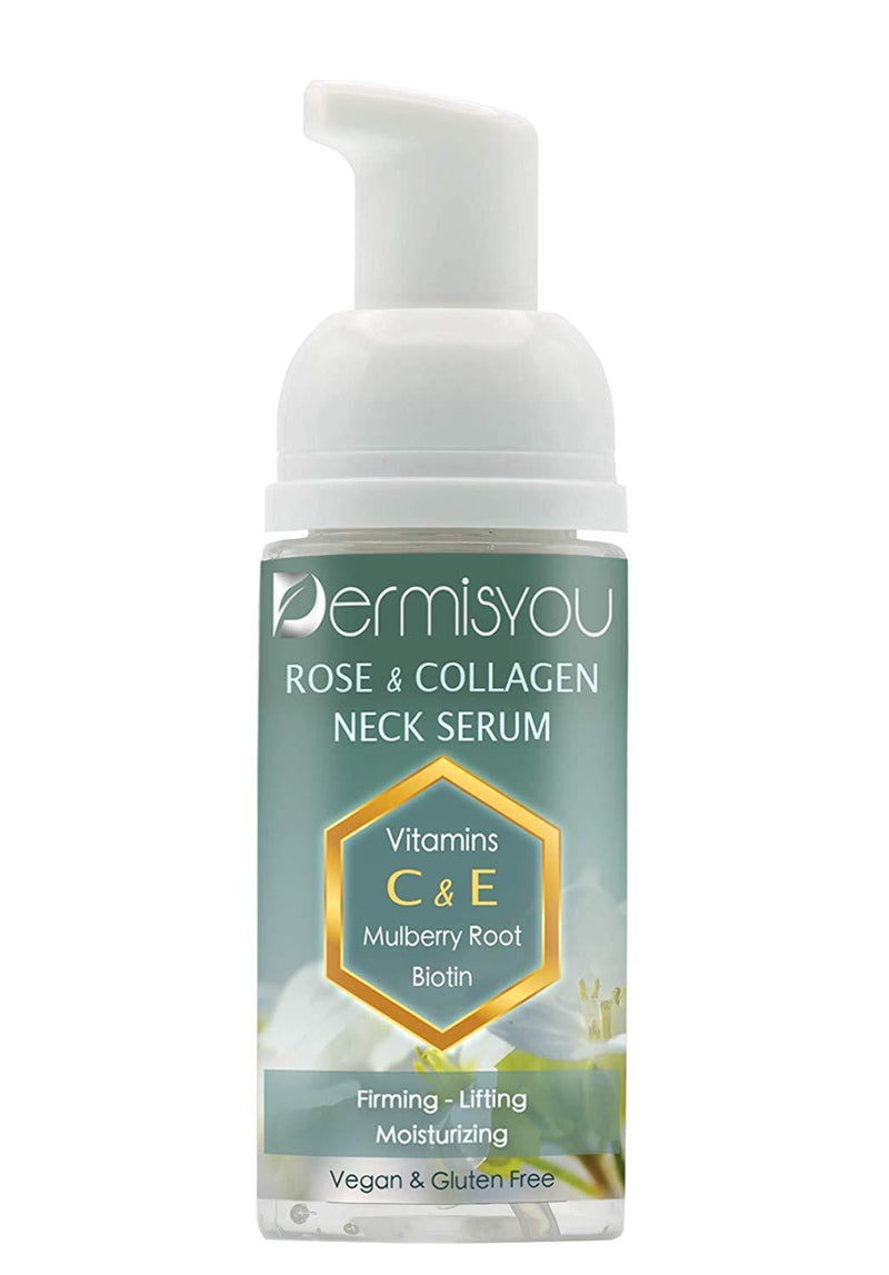 Anti-Wrinkle Neck & Décolleté Serum with Collagen & Rose Water