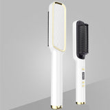 Hair Straightener Brush Electric Hot Comb Anti-scalding