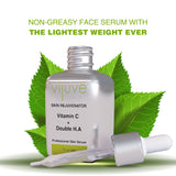 VIJUVE Vitamin C Serum For Face & Neck with Double Hyaluronic Acid &