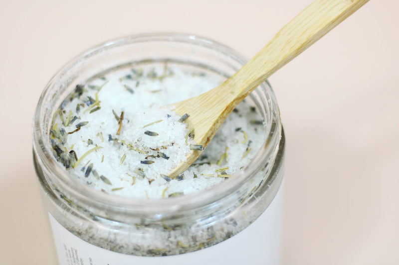 LAVENDER + ROSEMARY BATH SALT