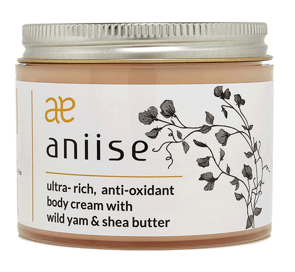 Anti-Oxidant Body Cream with Wild Yam for Women Menstruation &