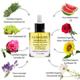 LA MAXIME Maximum Glow Organic Face Serum - Hydrating Multivitamin