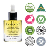 LA MAXIME Maximum Glow Organic Face Serum - Hydrating Multivitamin