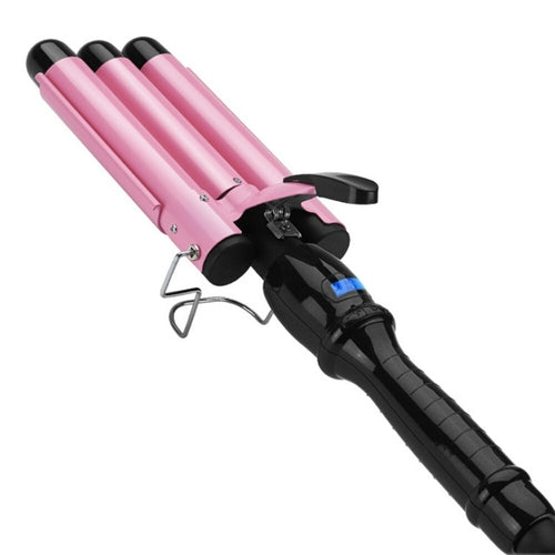 Hair Curler Triple Barrel Waver 25mm Curling Iron 220℃ Fast Heating