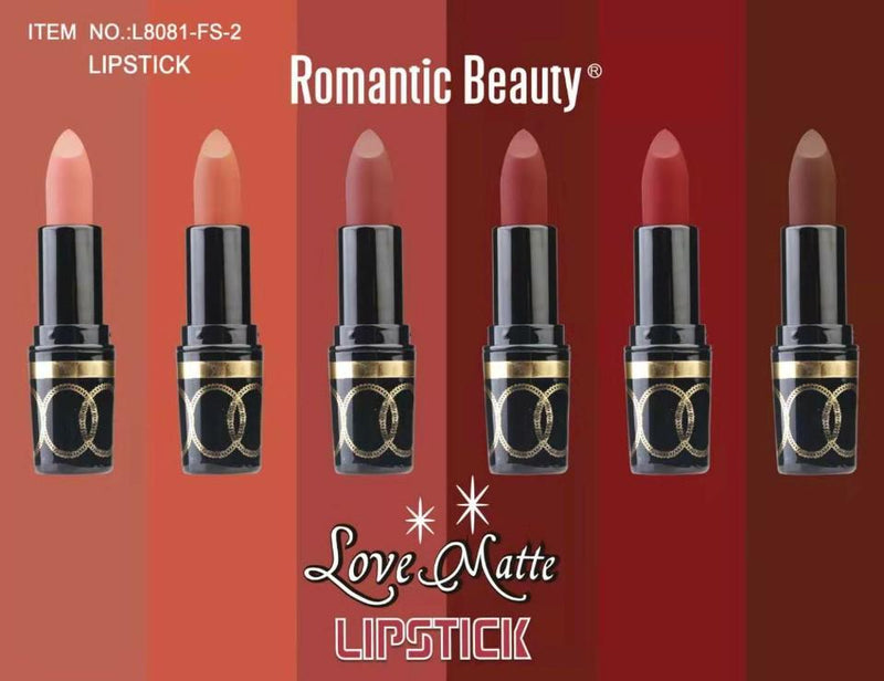 Love Matte Lipsticks - Set of 6