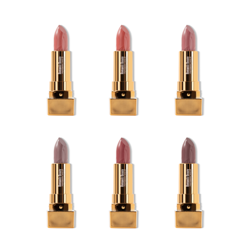 Luscious Matte Lipsticks - Nude - Set of 6