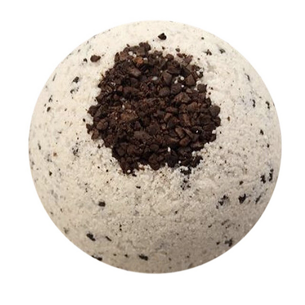 Cappuccino and Coffee Bean Bath Bomb - 8 oz