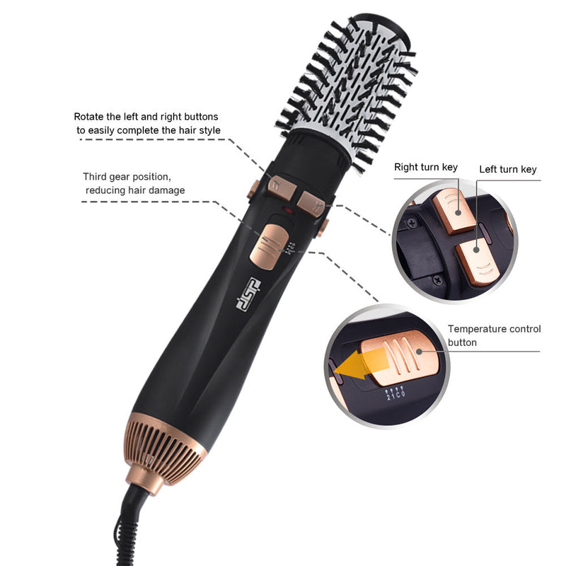 Automatic Rotating Hot Air Comb Big Wave Curling Iron