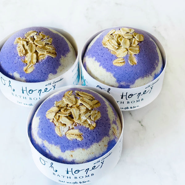 Oh, Honey with Lavender Bath Bomb