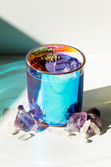 Vegan Soy Crystal Affirmation Candle | I AM