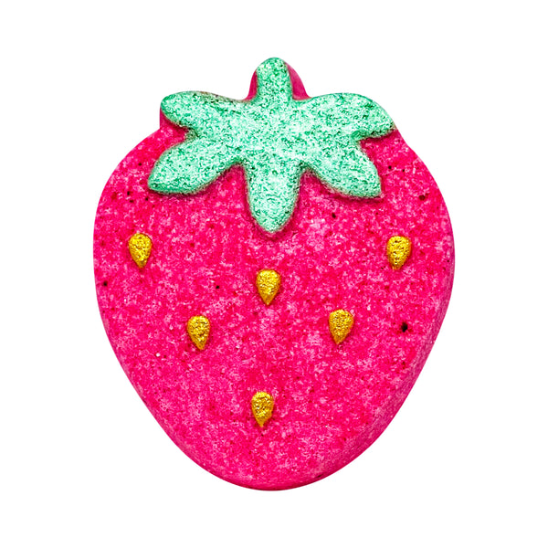 Strawberry Fields Strawberry Spring Bath Bomb-Strawberry Patch Scent