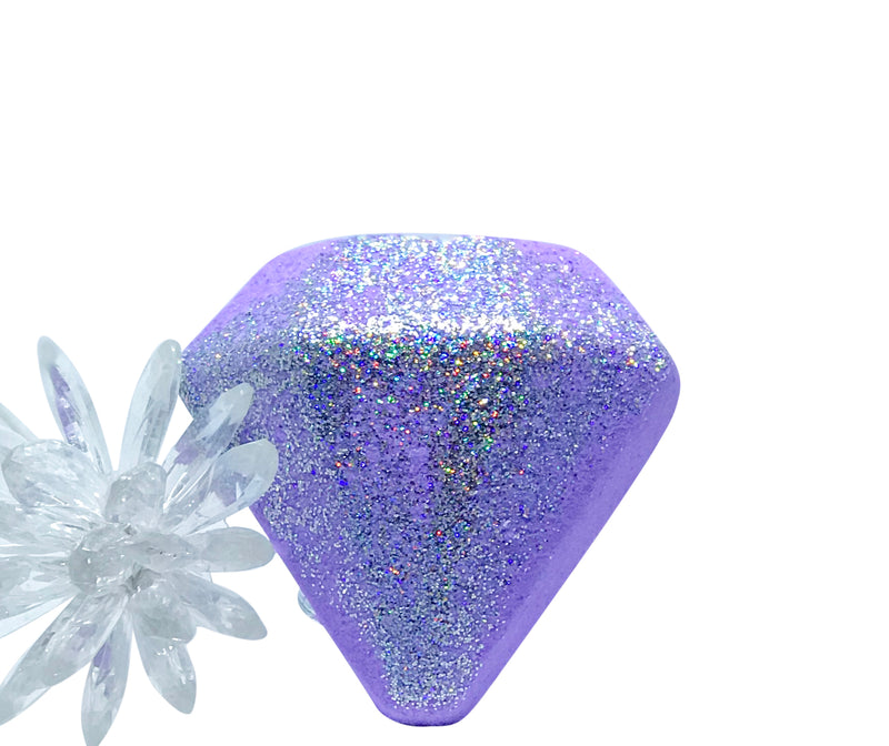 Lucy with Diamonds Glam Bath Bomb - Prosecco & Peach Nectar