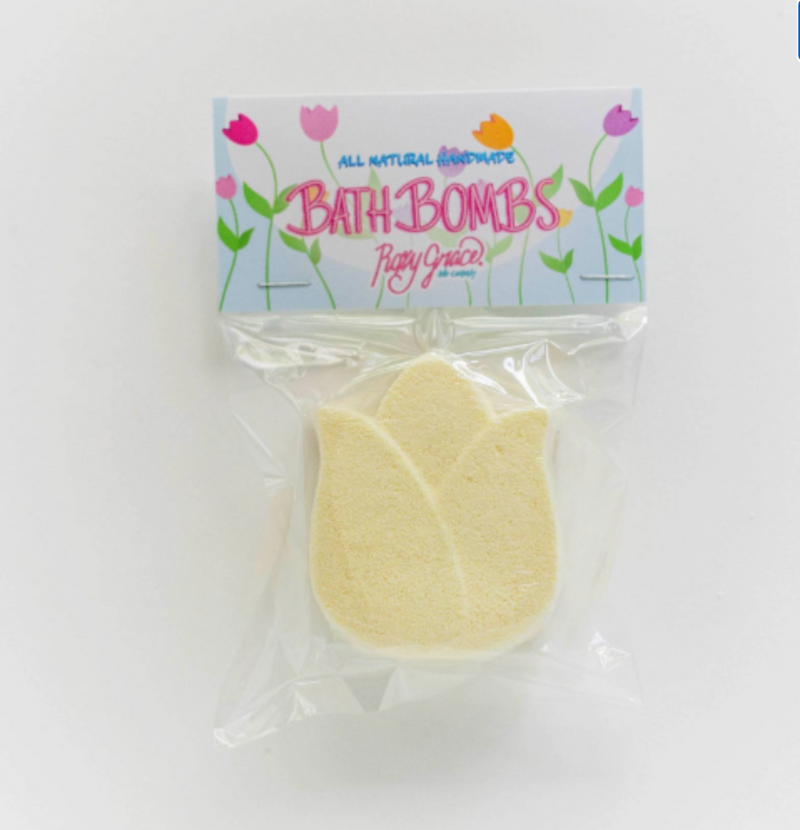 Bath Bomb Tulips,Bath Bomb Flowers,Bath and Body Gifts,Spa Gift