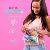 Glister Festival Collection Mini Flat Iron (with Holo Bandolier Bag)