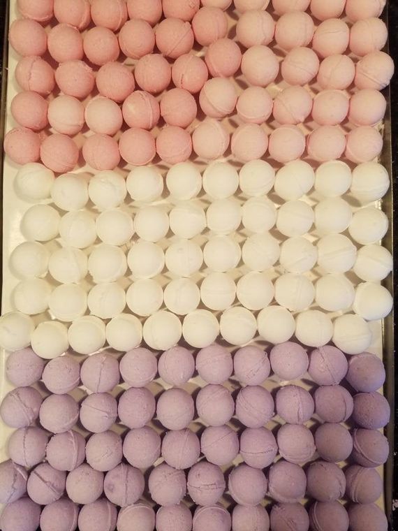 1 Inch Mini All Natural Bath Bombs