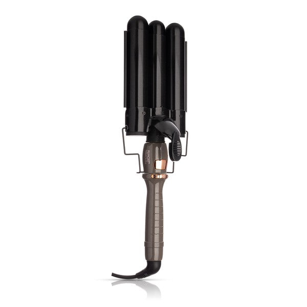 Wave Away Triple Barrel Curler with Tourmaline Ceramic Barrels