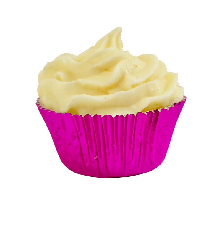 Lemon Meringue Bath Bomb Cupcake with Shea Butter Soap Icing