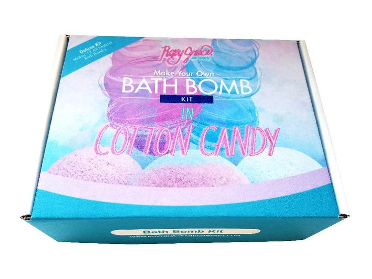 Cotton Candy Bath Bomb Kit,Diy Crafts For Kids,Flower Girl Gifts