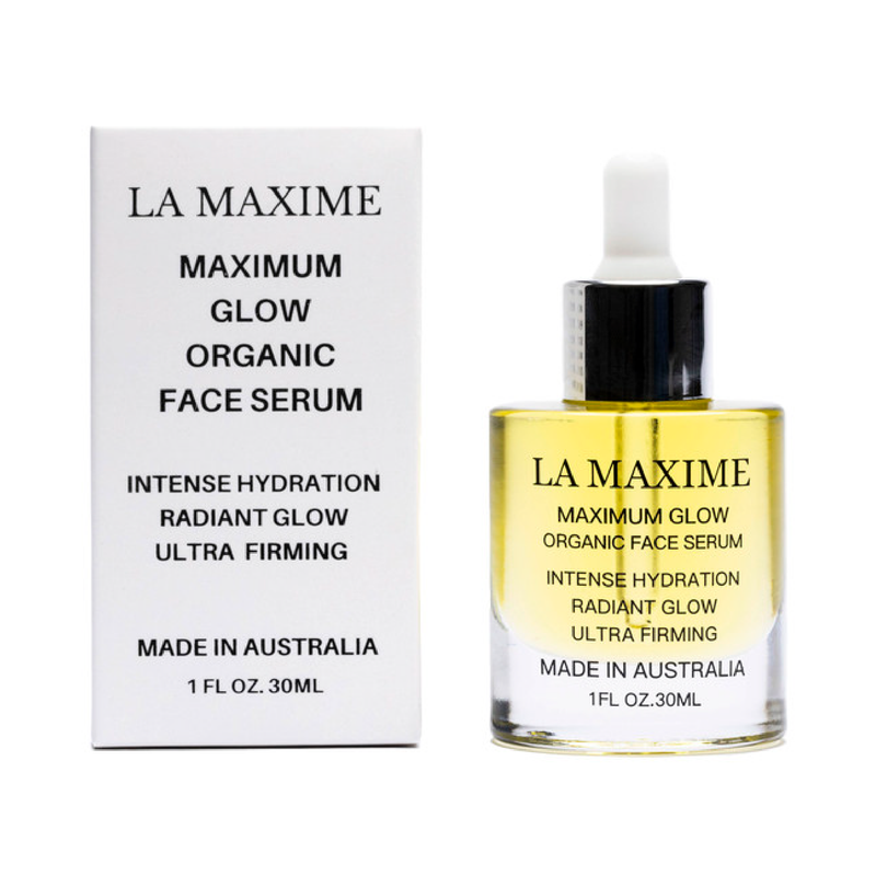 LA MAXIME Maximum Glow Organic Face Serum - Hydrating Multivitamin