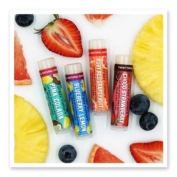 Fruit Mix Lip Balm - 4 Pack Gift Box