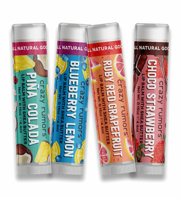 Fruit Mix Lip Balm - 4 Pack Gift Box