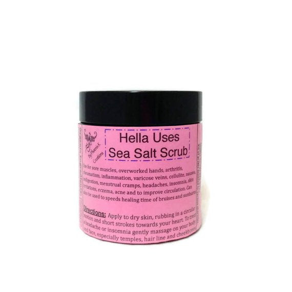 Organic Hella Uses Sea Salt Scrub