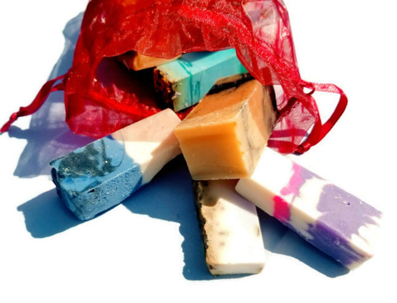 1 LB Assorted Soap Gift Bag Samples, Soap Samples