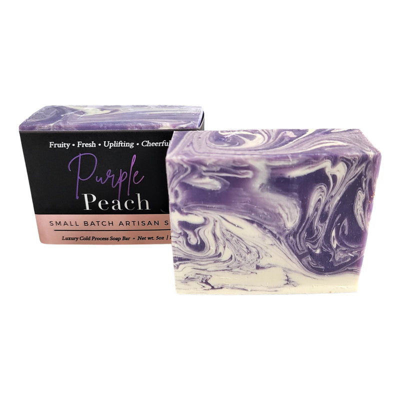 Purple Peach Soap