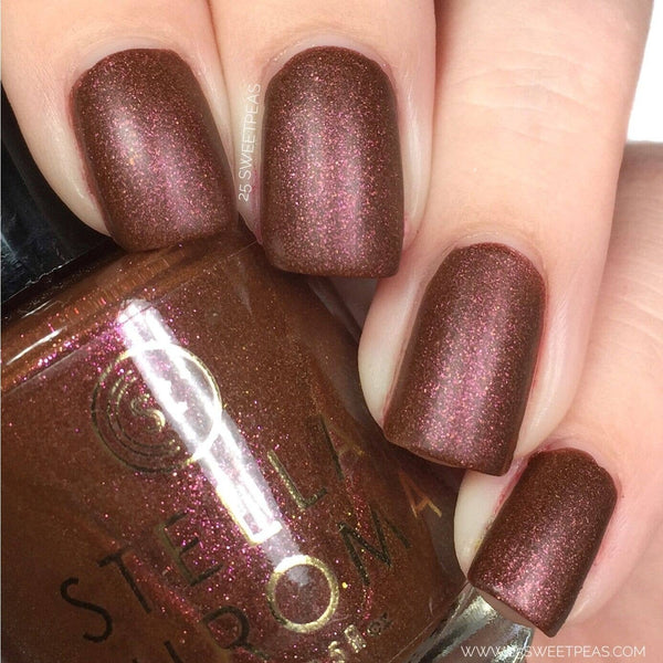 Stella Chroma Nail Polish in Cinnamon & Spice