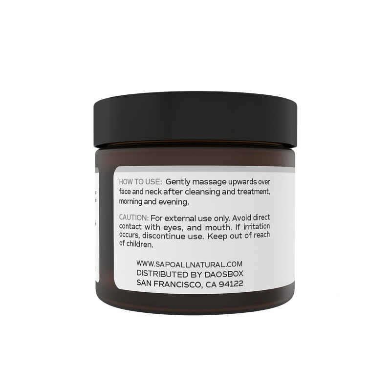 Sapo All Natural Night Cream with Silicone and Hyaluronic Acid