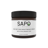 Sapo All Natural Night Cream with Silicone and Hyaluronic Acid