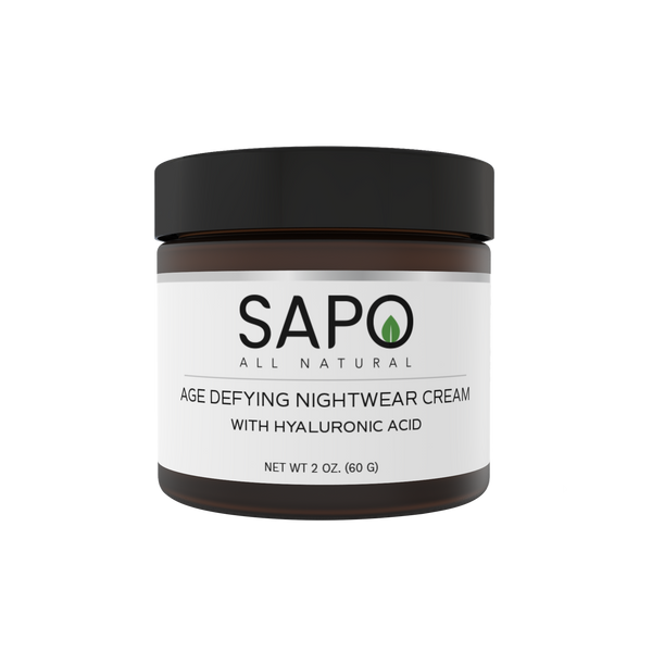 Sapo All Natural Night Cream with Silicone and Hyaluronic Acid