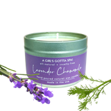 Lavender Chamomile Natural Wax Candle